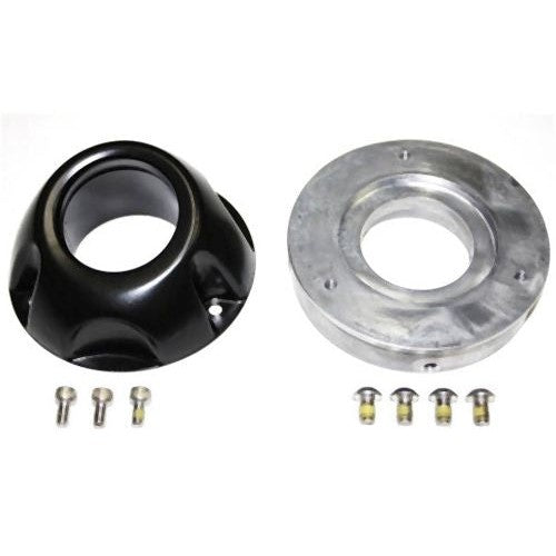 Big Gun ECO Stainless Steel Muffler End Cap Assembly With Black End Tip