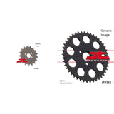JT SPROCKETS Front and Rear Steel Sprocket Kit for OffRoad HONDA Z50R 1988-1989