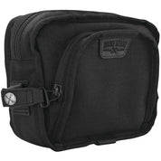 Burly Brand Voyager Handlebar Bag Black - B15-1012B