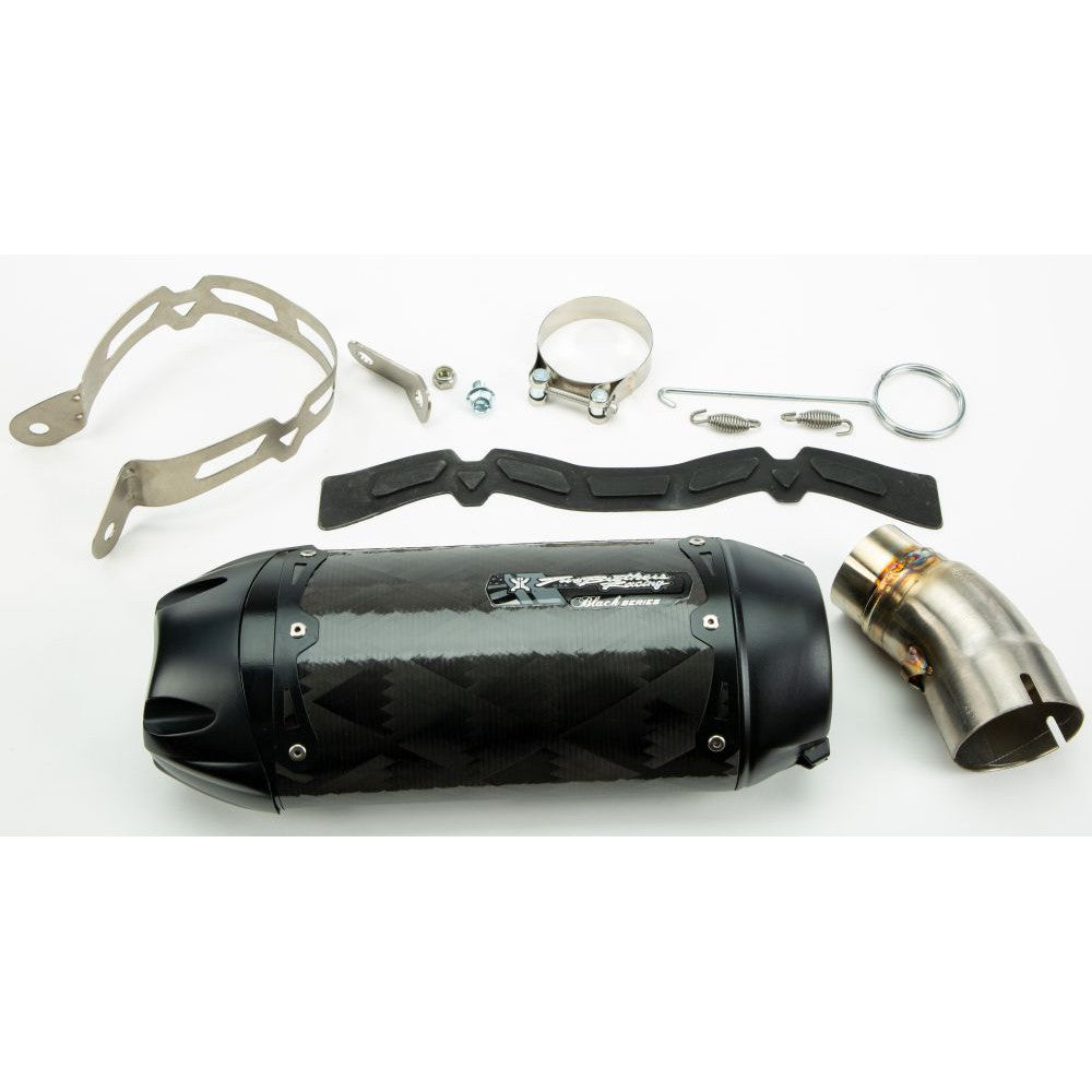 Two Brothers Racing S1R Black Series Standard Carbon Slip-On Exhaust 005-4820407-S1B