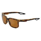 100% Centric Sunglasses Soft Tact Havana w/Bronze PeakPolar Lens - 61027-089-49