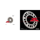 Front Steel and Rear Aluminum Sprocket Kit for OffRoad HONDA XR250R 1996-2004