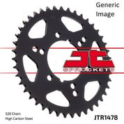 520 BMOR Chain Natural, Front & Rear Sprocket Kit KAWASAKI ZX550 GPZ 1984-1986