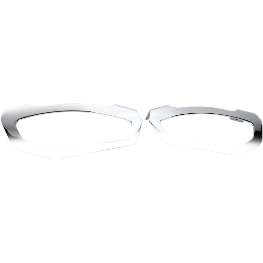 Cobra Saddlebag Supports Chrome - 02-6134