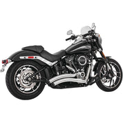 Freedom Performance Sharp Curve Radius Exhaust with Star Tips Chrome - HD01178