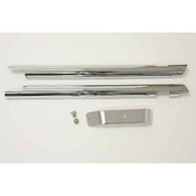 Kuryakyn Chrome Down Tube Front Frame Covers Accent Trim Harley Softail 07-2017