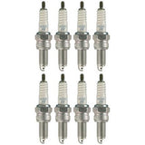 Set of 8 NGK Standard Spark Plugs for Yamaha RHINO 2008 Engine 700cc