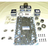 Kit de reconstrucción de cabezal de potencia WSM para Mercury / Mariner 100 / 115 Hp 4 cilindros Looper 85-91 .010 más