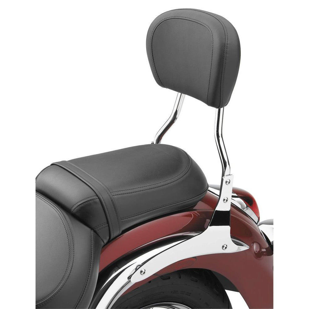 Cobra Round Sissy Bar with Pad 14" Chrome - 02-8968