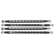 Modquad Hex Rear Radius Rods 10mm Black
