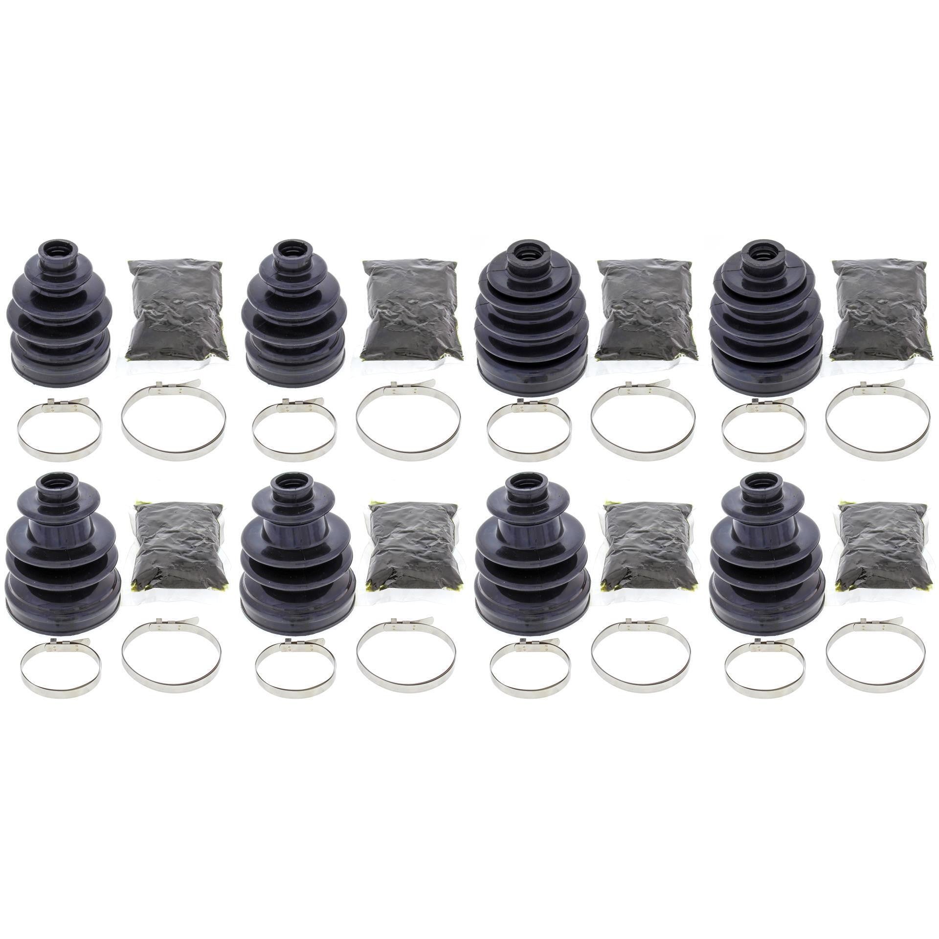 Compl Front & Rear Inner & Outer CV Boot Repair Kit Outlander 800R STD 4X4 09-12