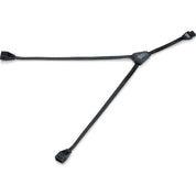 Kuryakyn Prism Lighting Cords and Connectors Y-Connects, Long Black