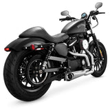 Vance & Hines 75-118-4 Competition Series 2-into-1 Full Exhaust Brushed