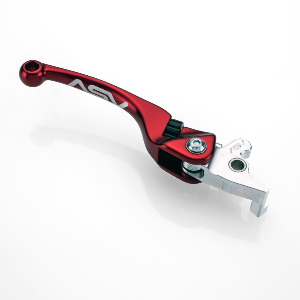 ASV Red F4 Offroad Model Clutch + Brake Lever Pair Pack BCF40106SX-R