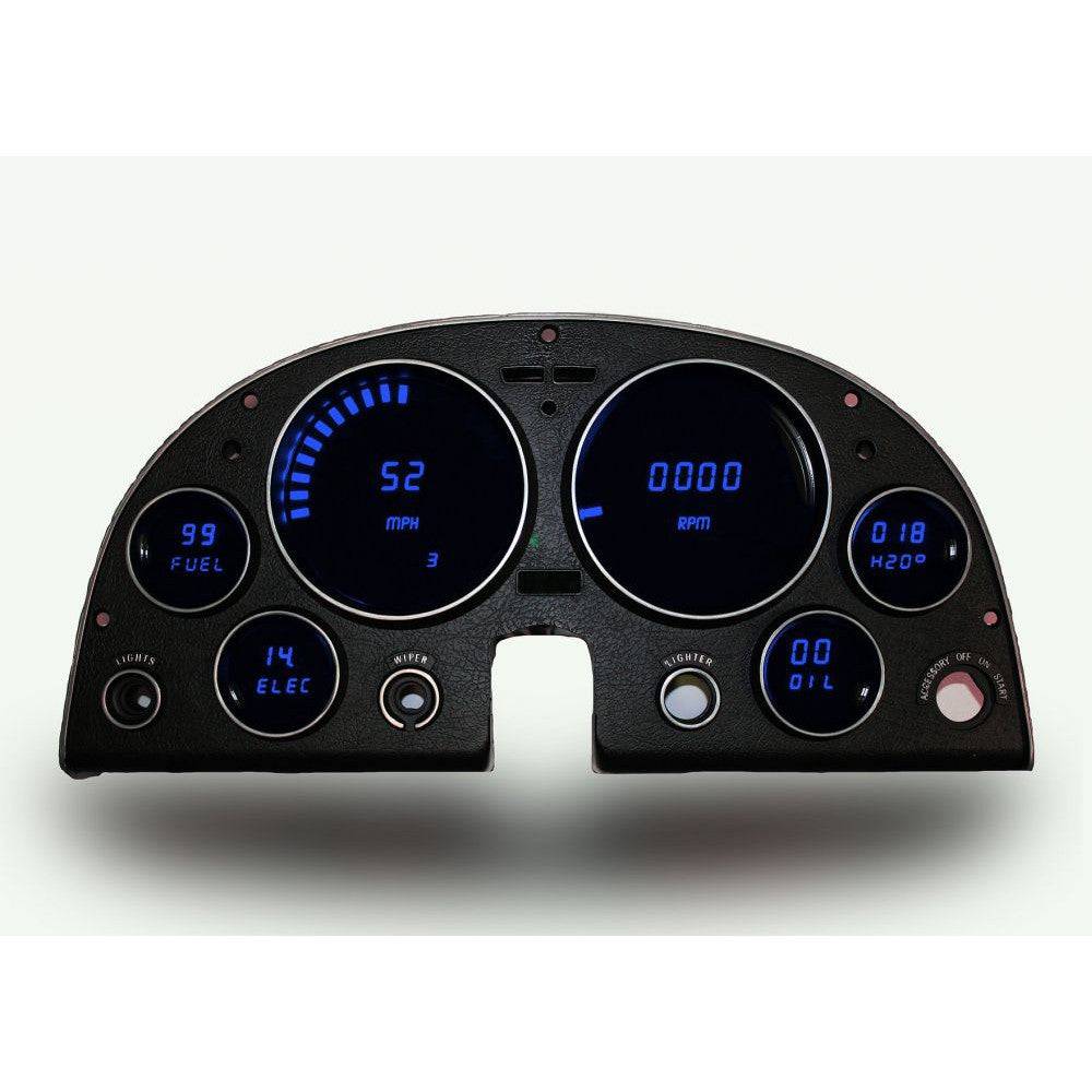 Intellitronix 1963-1967 Corvette LED Digital DP2000 - Blue