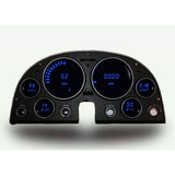 Intellitronix 1963-1967 Corvette LED Digital DP2000 - Blue