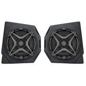 SSV Works Front 6.5" Speaker Pods With Red Grilles For Can-Am Defender HD10 18-22