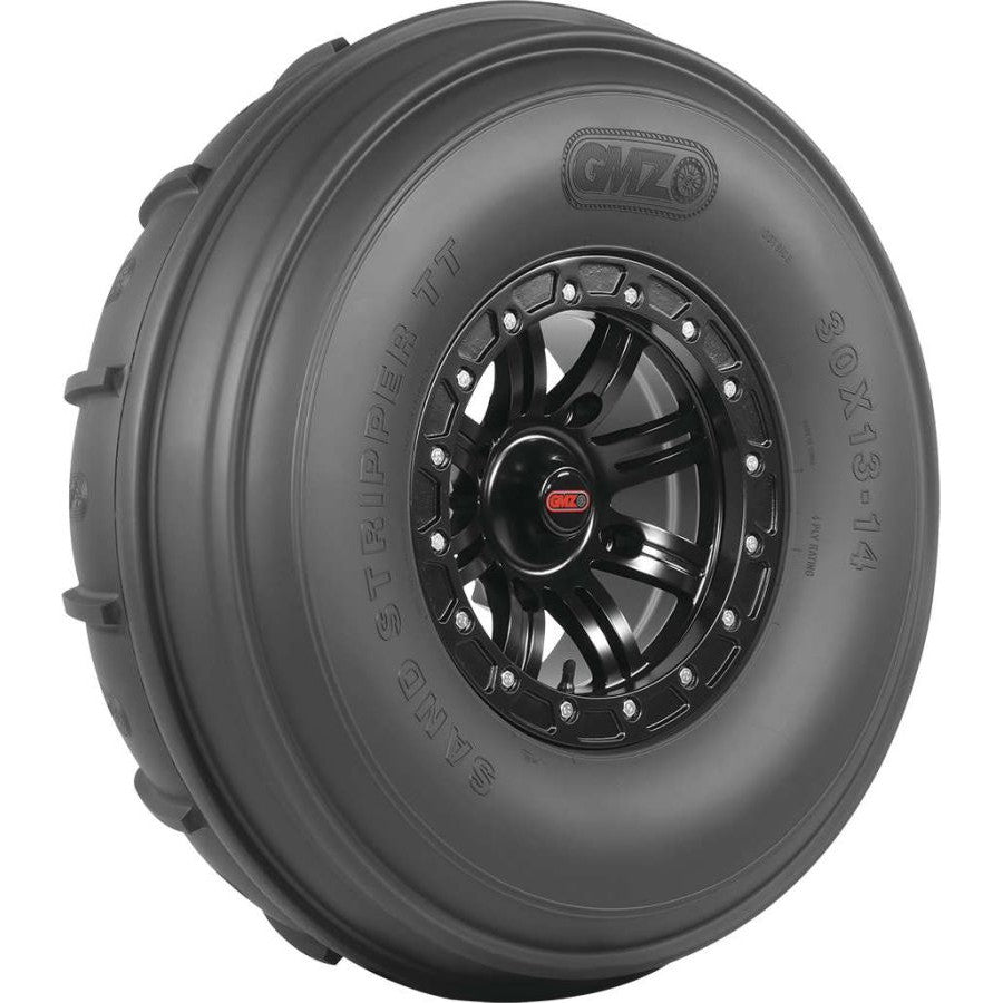 Set of 2 Mounted Wheel and Tire Kit Wheel: 14x10 5+5 4/156 Tire: 30x15-14 4 Ply