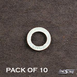 WSM Drain Plug Gasket for Johnson / Evinrude / Suzuki 2 - 115 Hp 4-Stroke 555-14-10