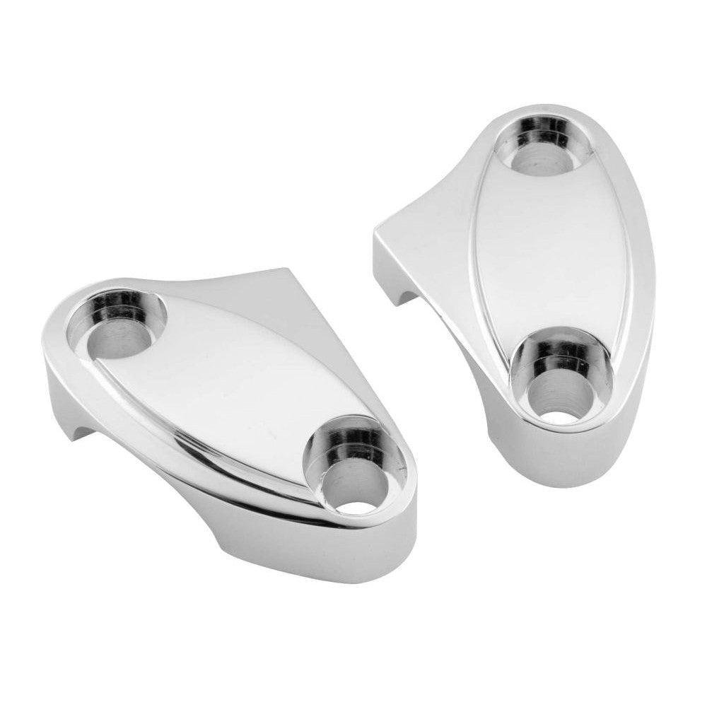Bikers Choice Early Style Riser Clamps For - 241025 Grooved