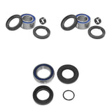 QUADBOSS Front and Rear Wheel Bearing Kits for Honda TRX420 FM 2007-2013