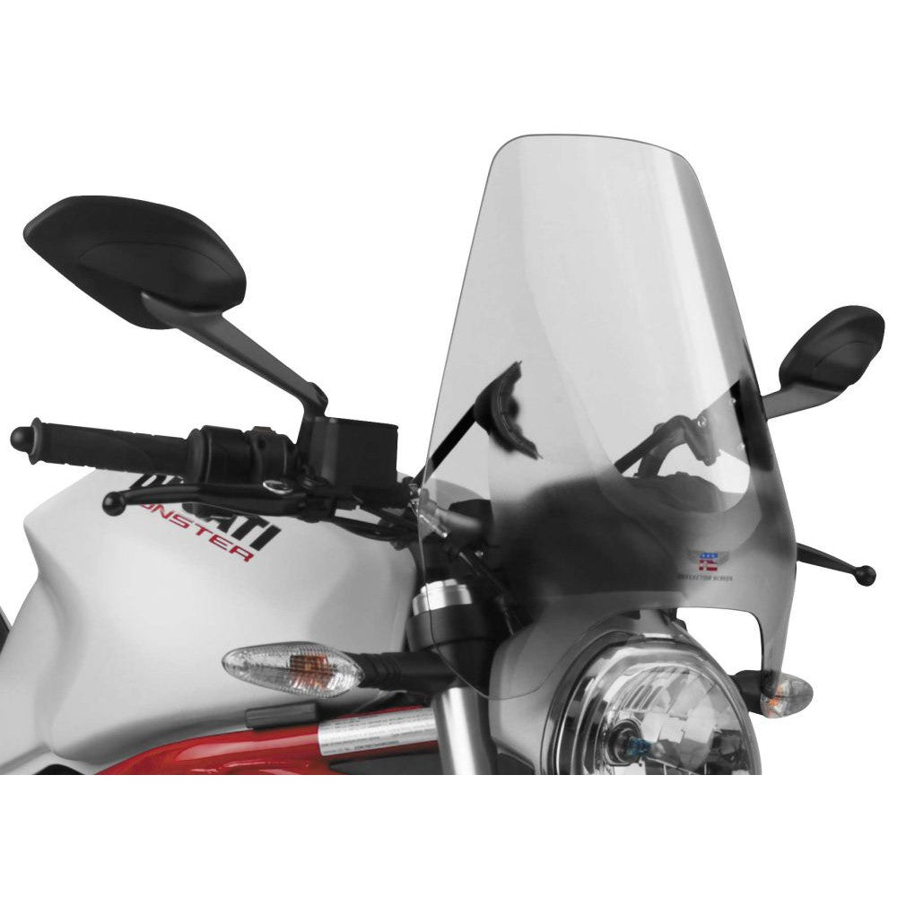 National Cycle Universal Mount Deflector Screen 7/8 and 1" Tint N25031