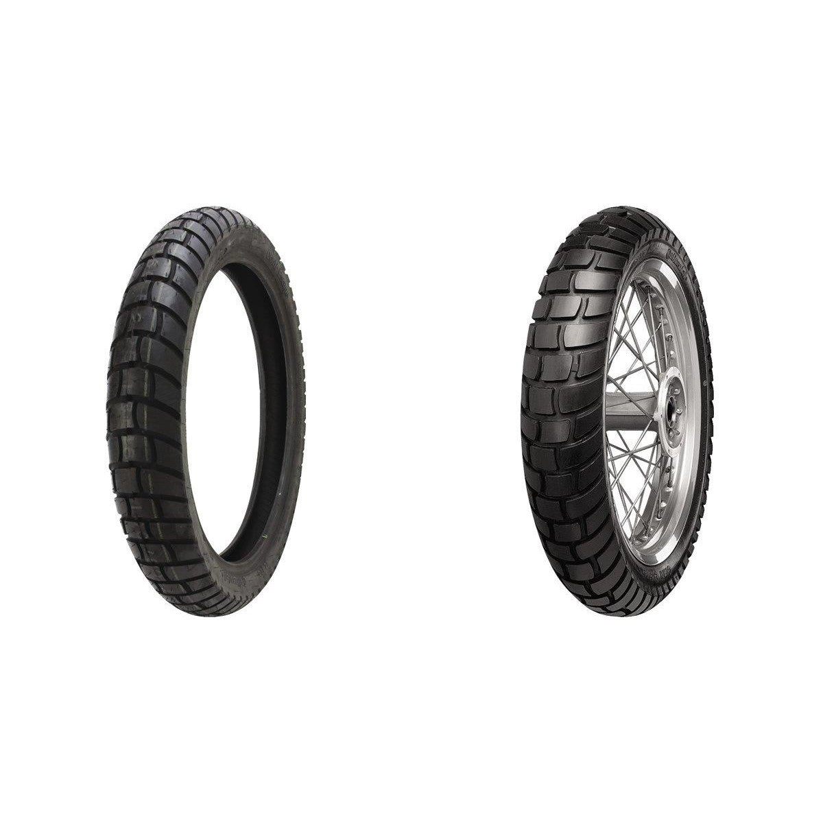 Escape Dual Sport Front & Rear Tire Set, 90/90-21 54H & 130/80-17 65H