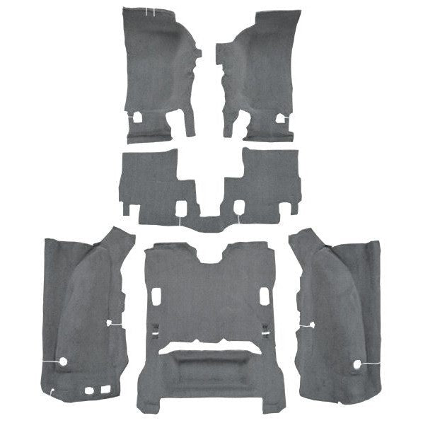 ACC Replacement Carpet Kit For 2007-2010 Jeep Wrangler 2DR Complete - CHOOSE COLOR