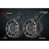SSV Works Universal 6.5'' Cage Mounted Kicker Speaker Pods With 1.75" Clamps