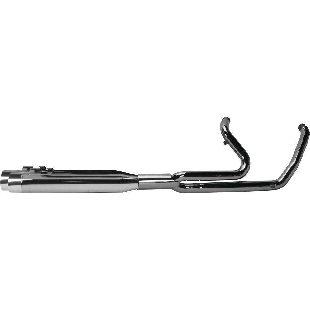 Two Brothers Racing 2-Into-1 Chrome Full System Comp-S with Ghost Pipe 005-46402-P