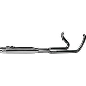 Two Brothers Racing 2-Into-1 Chrome Full System Comp-S with Ghost Pipe 005-46402-P
