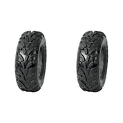 Set of 2 DURO DI-K114 Front Tires 25x8-12 4-ply