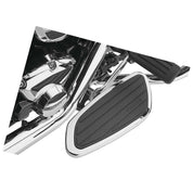 Cobra Swept Front Floorboard Kit Chrome - 06-4270
