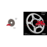 Kit de piñones de acero delanteros y traseros para todoterrenos KAWASAKI G5100 1984-1992