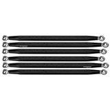 Modquad Hex Rear Radius Rods 72" Black CA-RR-X3RS-HEX-BLK