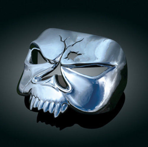 KURYAKYN CHROME ZOMBIE COVER FOR 1973-2017 CONVENTIONAL FENDER TAILLIGHT HARLEYS