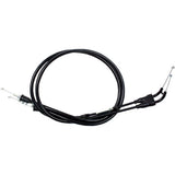 Motion Pro Black Vinyl Push - Pull Throttle Cable Set 04-0278