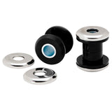 Kit de amortiguador de manillar cromado para Harley FLHS Electra Glide Sport 1984-1993 Arlen Ness