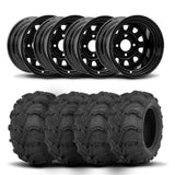 Ruedas ITP Delta Steel de 14" y neumáticos Mud Lite [28x12-14]