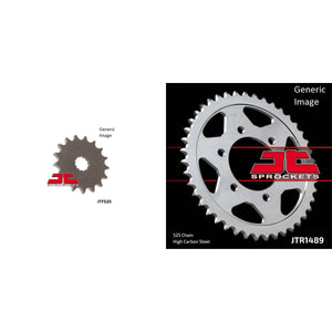 Front & Rear Sprocket Kit for Street KAWASAKI ZX750P Ninja ZX-7R 1996-2004