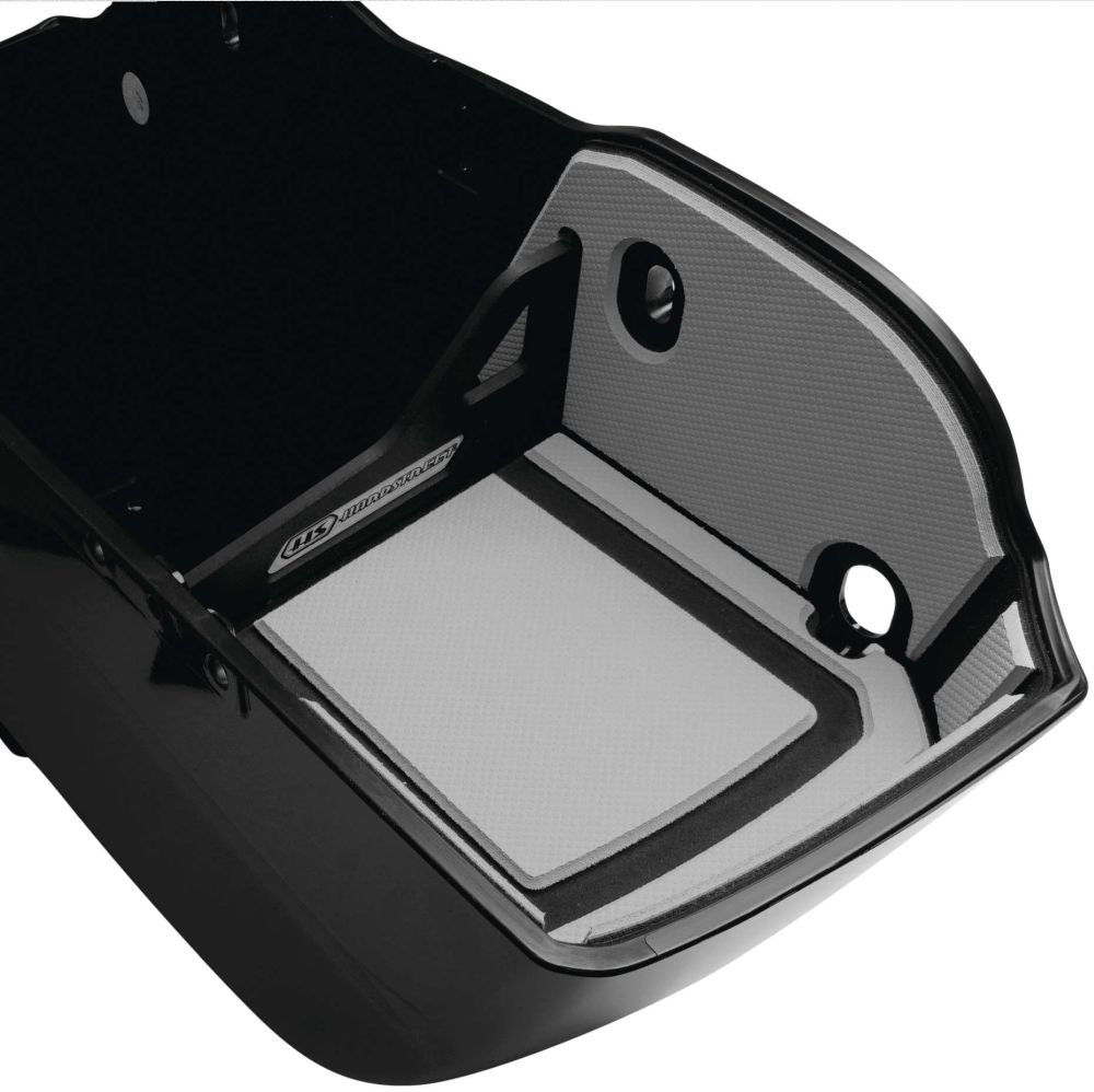 Hardstreet Ryt-There Saddlebag Shelf Set For Indian Springfield, Challenger 2019-2020 Flat Single-Hinge Grey