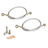 KIT DE LÍNEAS DE EMBRAGUE DE ACERO INOXIDABLE TRENZADO VORTEX PARA KAWASAKI ZX 7R 1998-2003