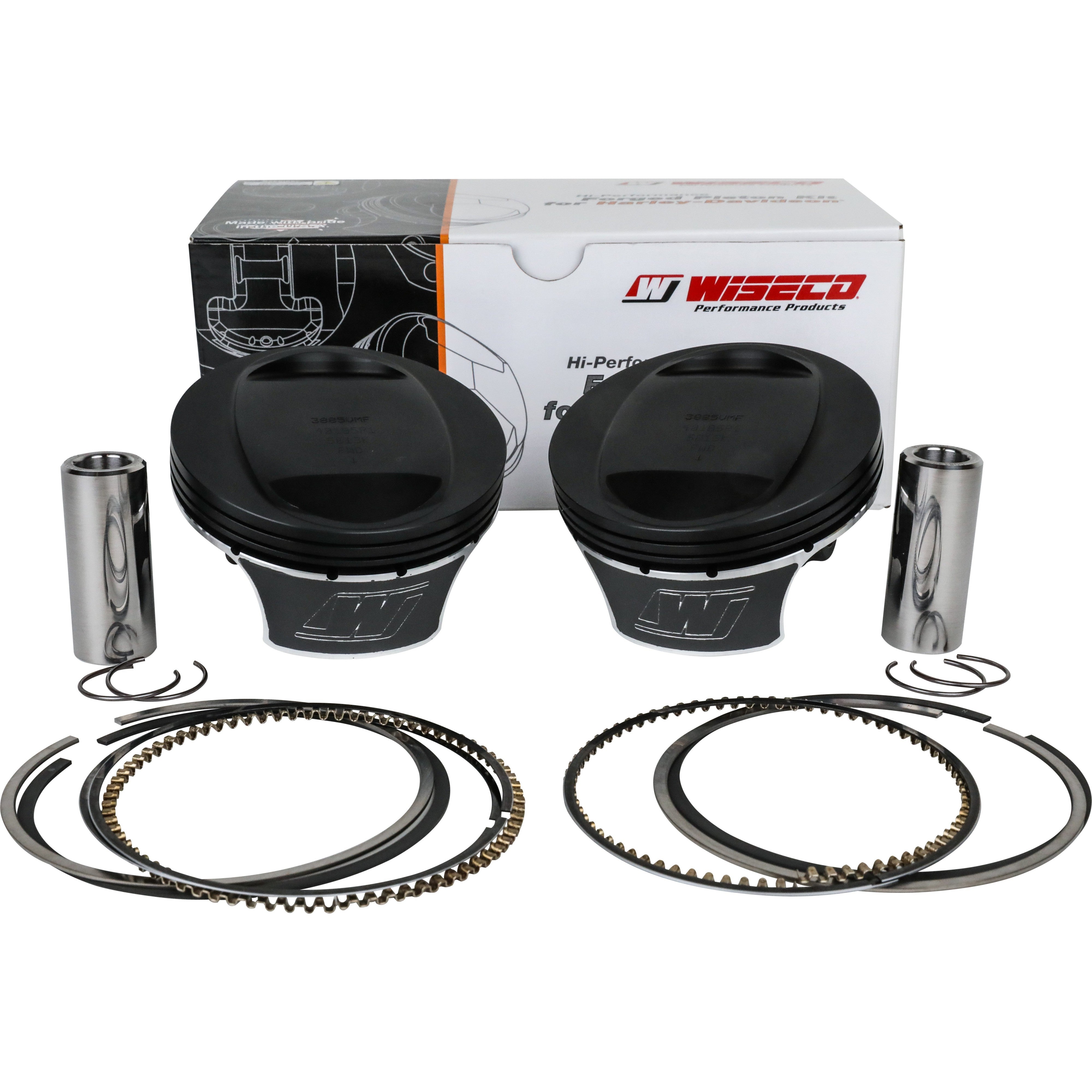 Wiseco Black Edition Piston Kit Tc 103 Cid 9:1 K2788