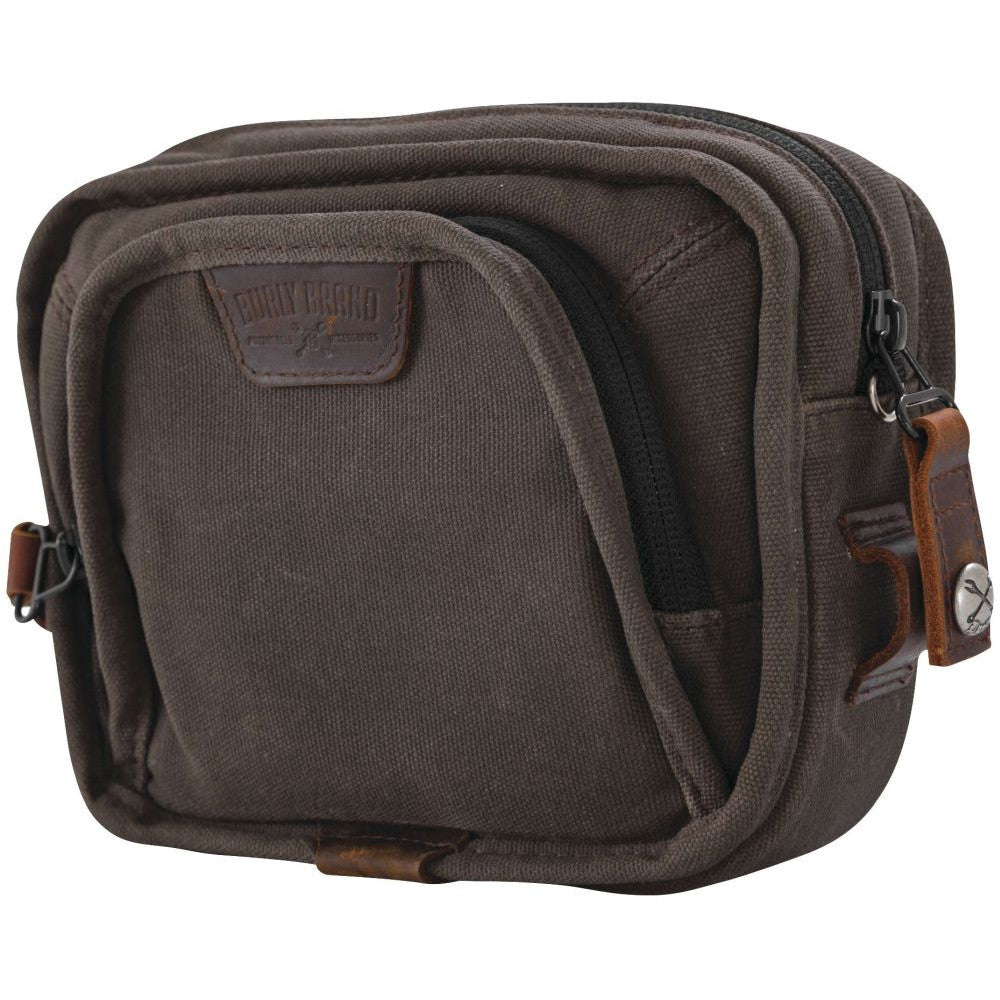 Burly Brand Voyager Handlebar Bag Dark Oak - B15-1012D