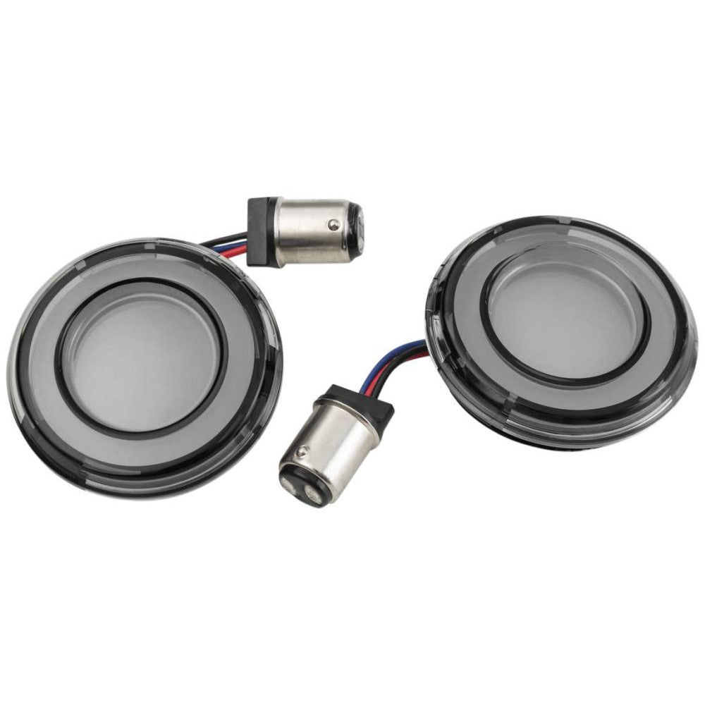 Kuryakyn Tracer LED Turn Signal Inserts Smoke 2904
