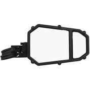 ATV/UTV Tek UTV Side Mirror with Blindspot and Dual Axis Breakaway Black