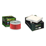 Oil and Air Filter Kit for SUZUKI LS650 PK1,PK2,PK3,PK4 Savage Belt 01-04