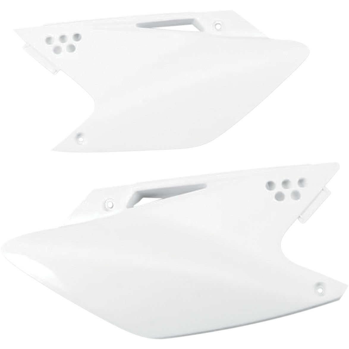 UFO PLASTICS KA03768-041 SD PNL WH KXF250 06-08