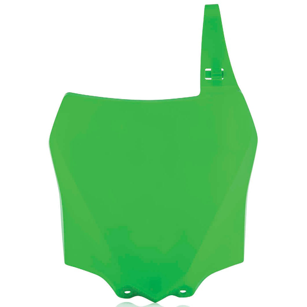 Acerbis Flo Green Front Number Plate for Kawasaki - 2374050235