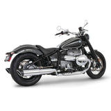 Freedom Performance 4.5" Slip-On Exhaust Slash Cut Chrome Black Tip For BMW R18 2021 BM00195
